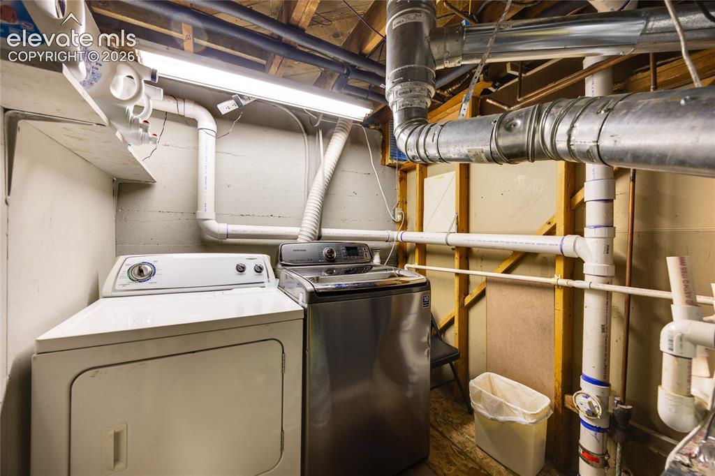Image 30 of 35: Laundry in basement