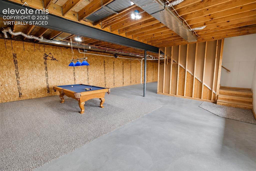 Image 20 of 30: Basement - Virtually Staged