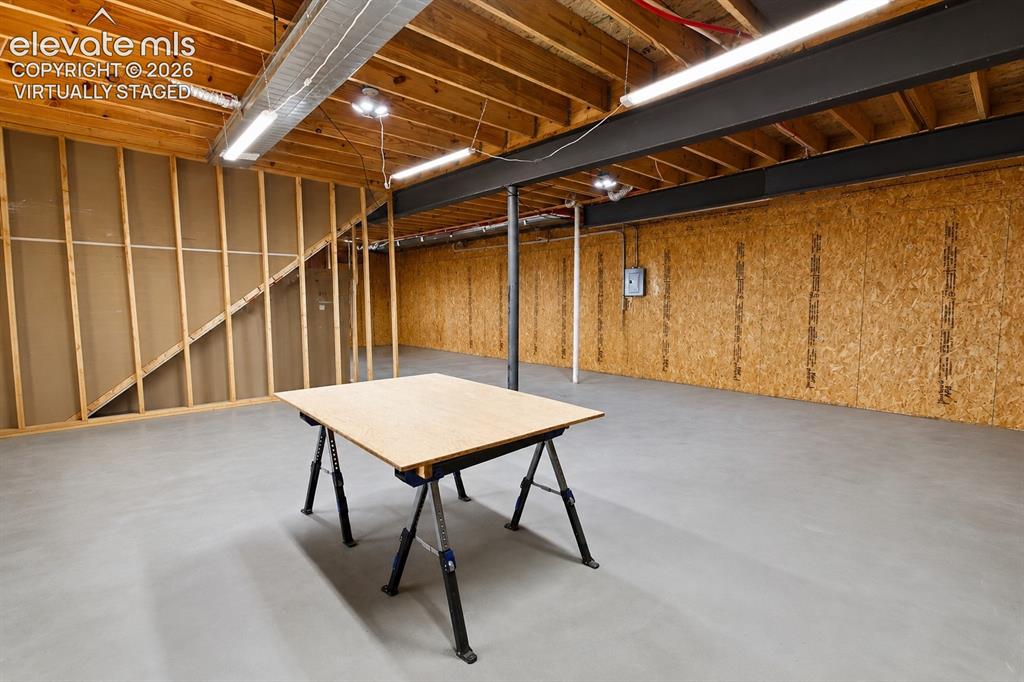 Image 21 of 30: Basement - Virtually Staged