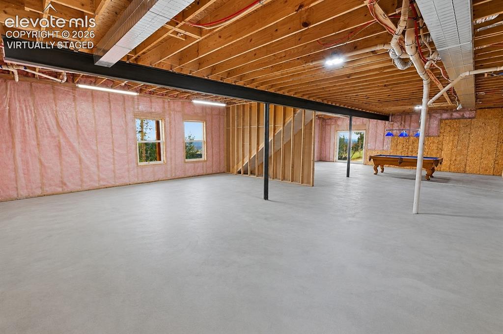 Image 22 of 30: Basement - Virtually Staged