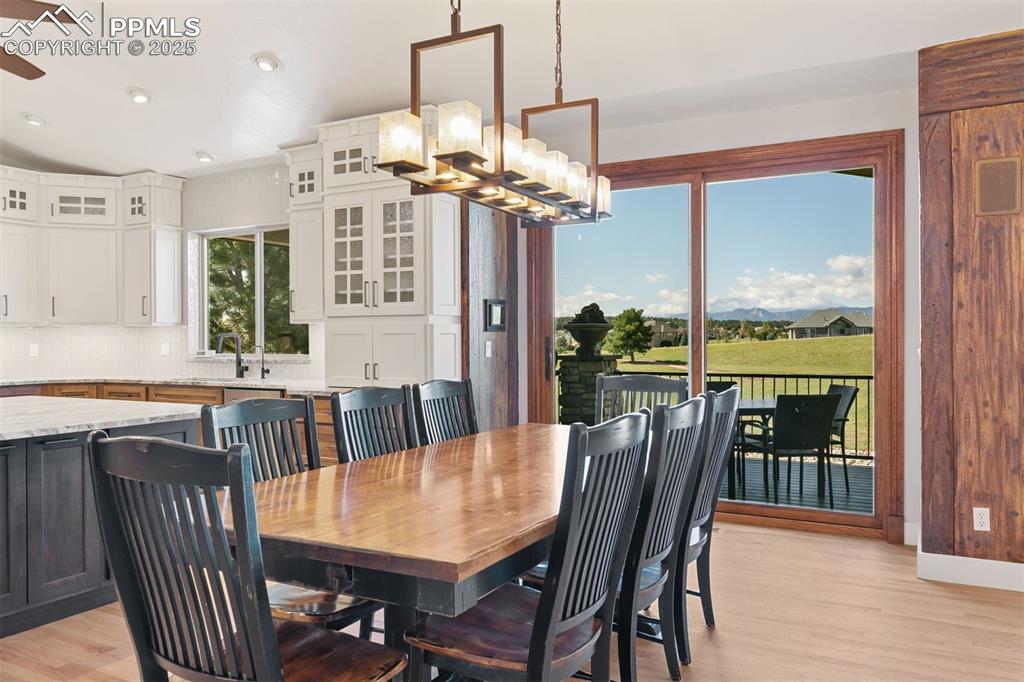 Image 16 of 50: A Pikes Peak view while dining too