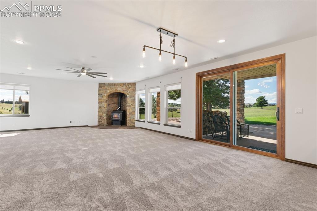 Image 41 of 50: Walk out to lower patio