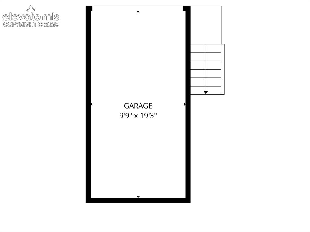 Image 39 of 41: Garage floor plan