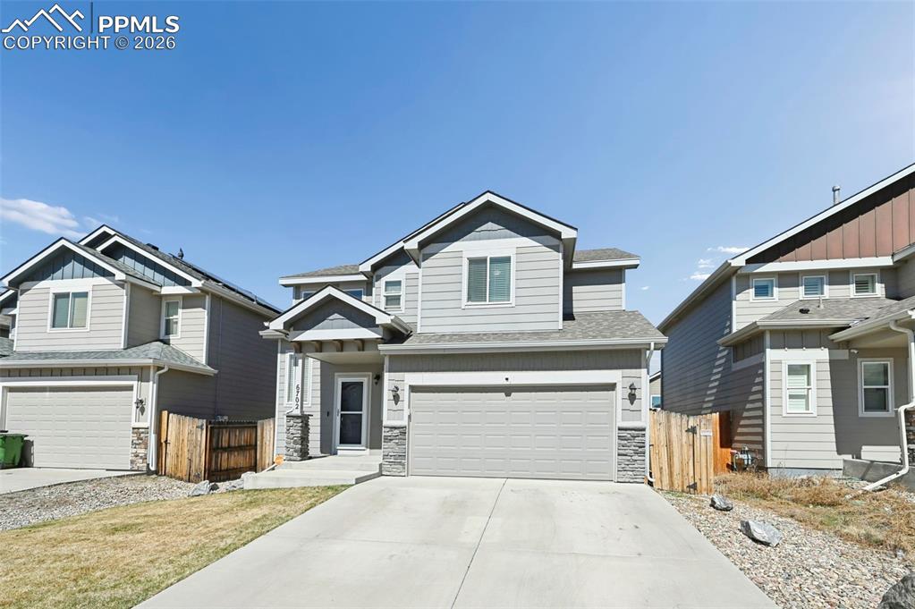 Caption: Front of Structure