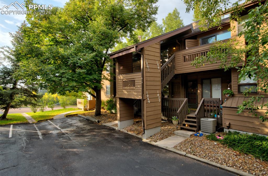 Caption: Front of Structure