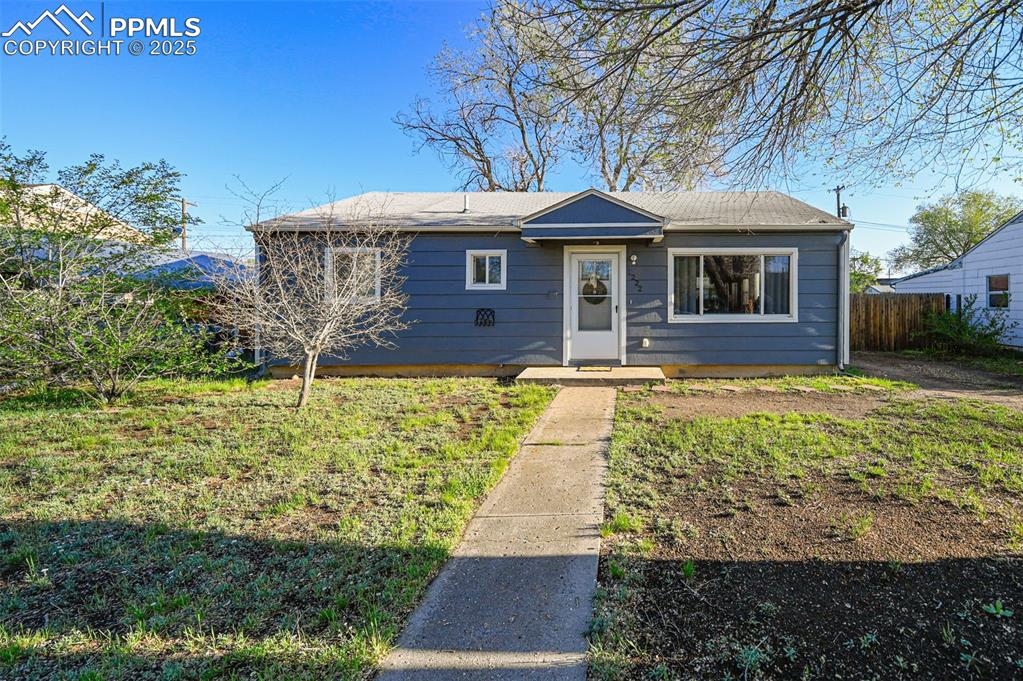 Image 2 of 28: Bungalow-style house featuring fence