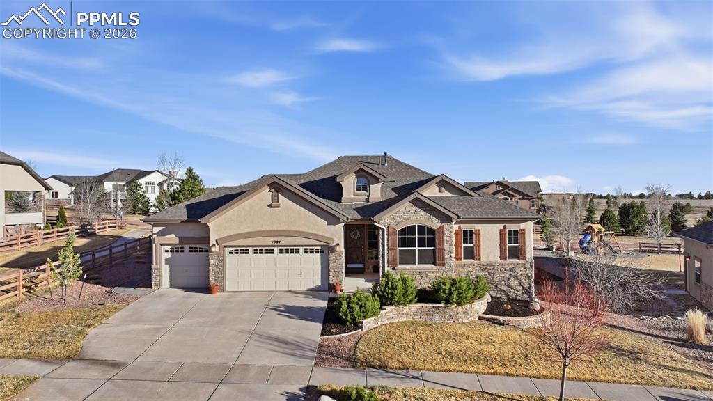 Caption: Front of Structure