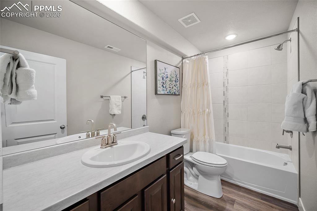 Image 32 of 41: Fourth bath located in basement