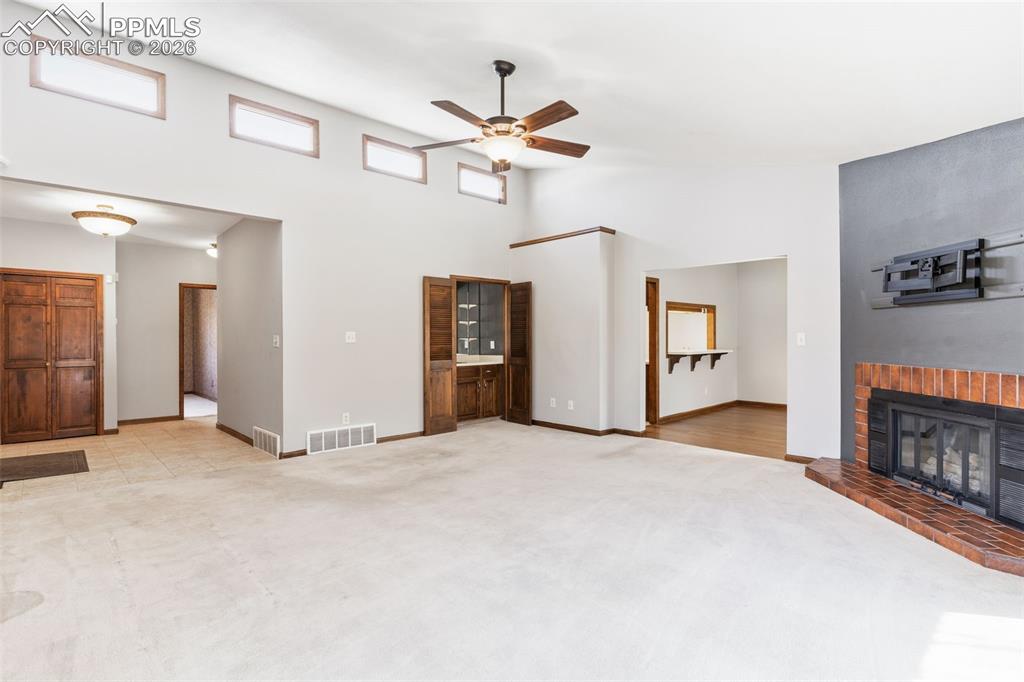 Image 13 of 35: Vaulted ceilings have windows for lots of natural light