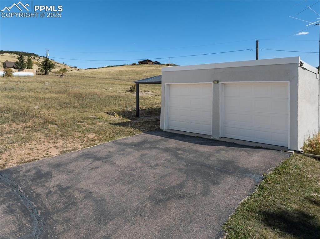 Image 6 of 49: View of detached garage