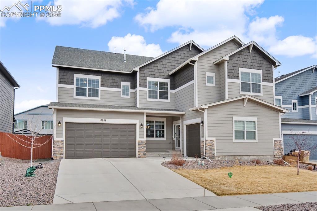 Caption: Front of Structure