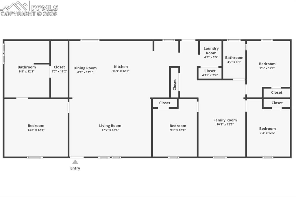 Image 50 of 50: 4 Bedroom Floor Plan