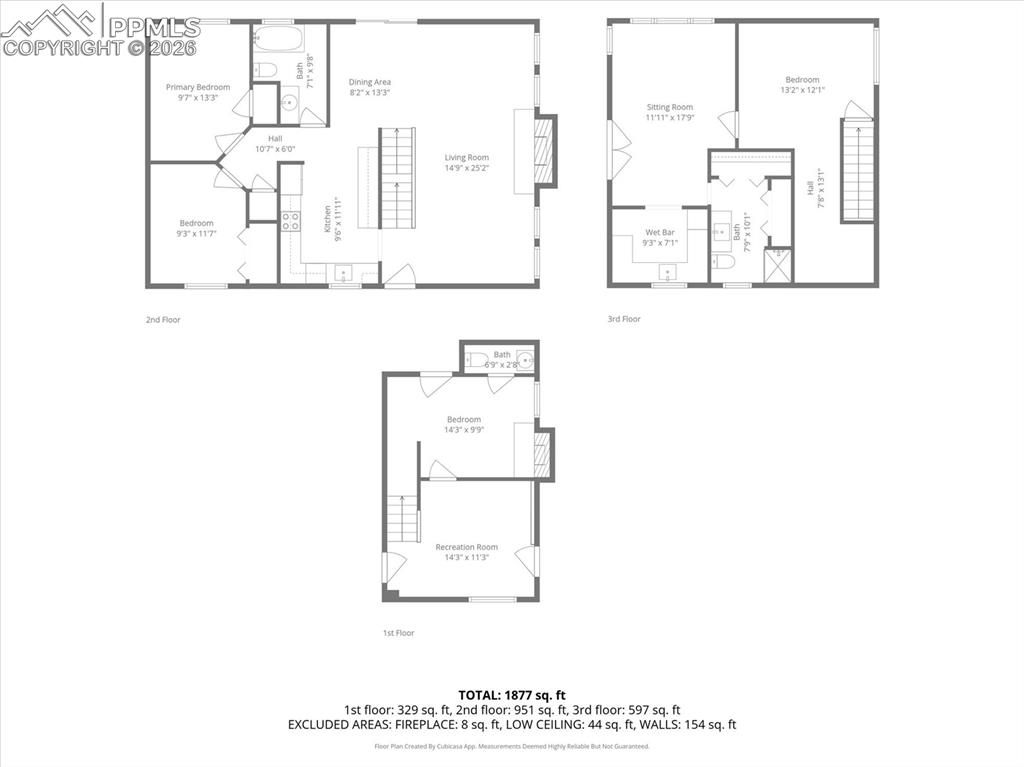 Image 38 of 38: View of floor plan / room layout
