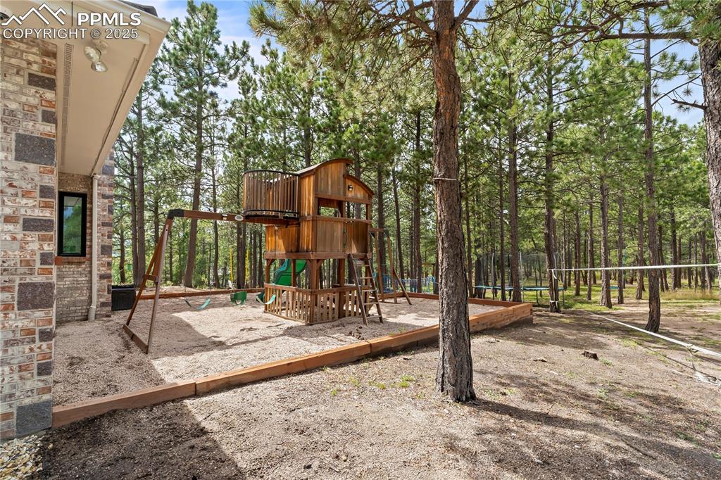 Image 42 of 47: Wooden playground