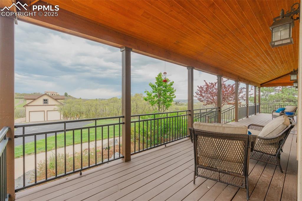 Image 37 of 49: View of wooden terrace