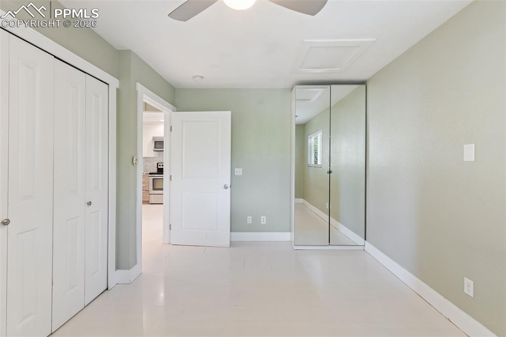 Image 15 of 35: Plenty of Storage with a Closet and Wardrobe!