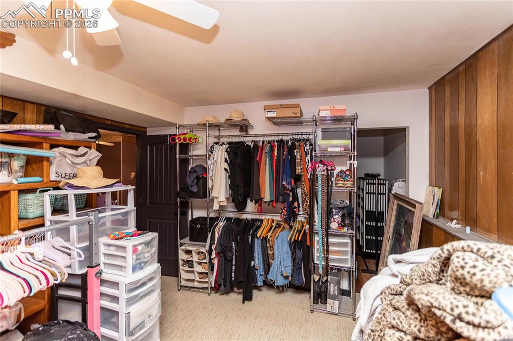 Image 47 of 50: Roomy bedroom, office or storage.  It