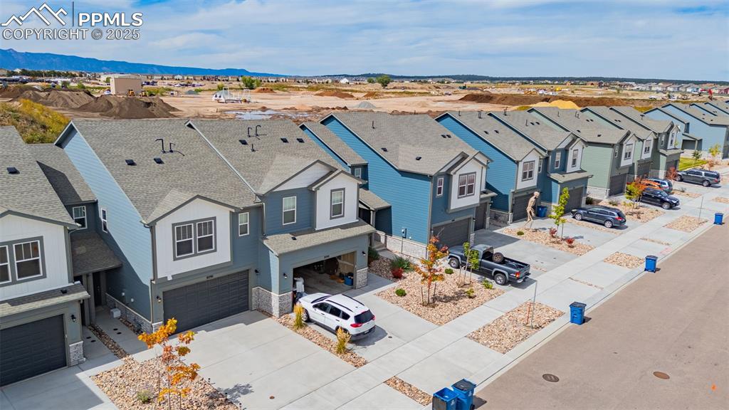 Image 30 of 35: Aerial view of residential area