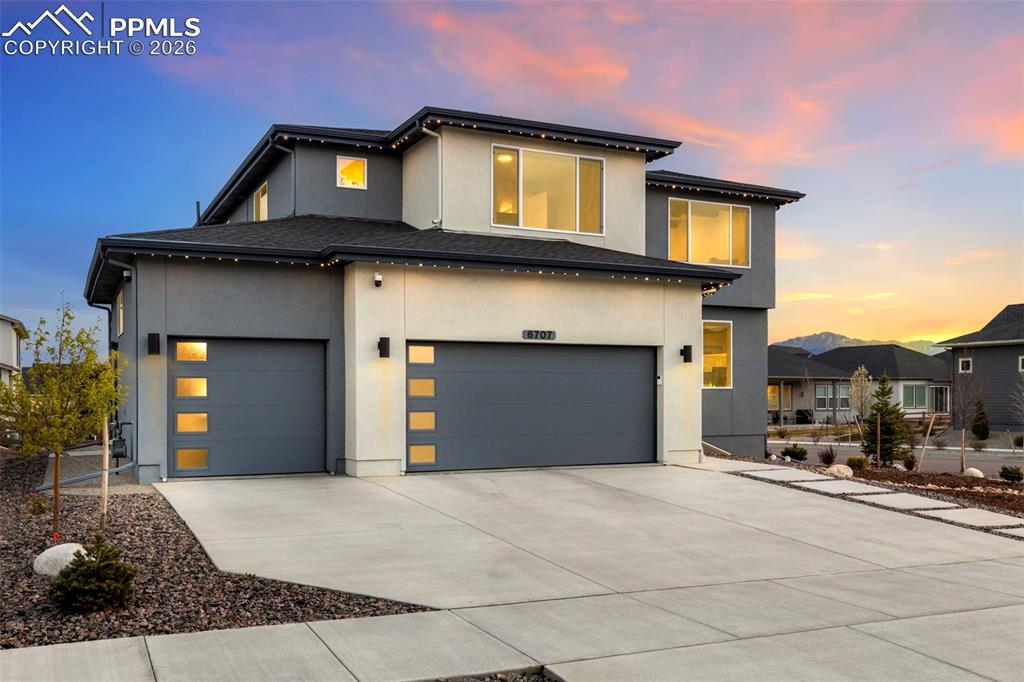 Caption: Front of Structure