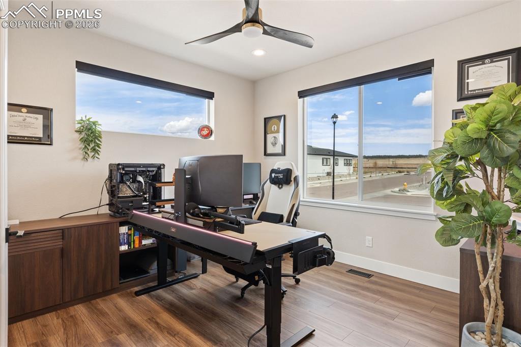 Image 20 of 47: Designated Outlet and Ethernet/Cable Ports