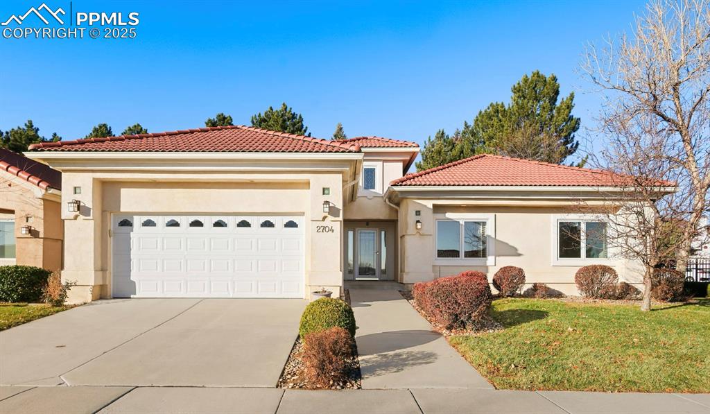 Caption: Front of Structure