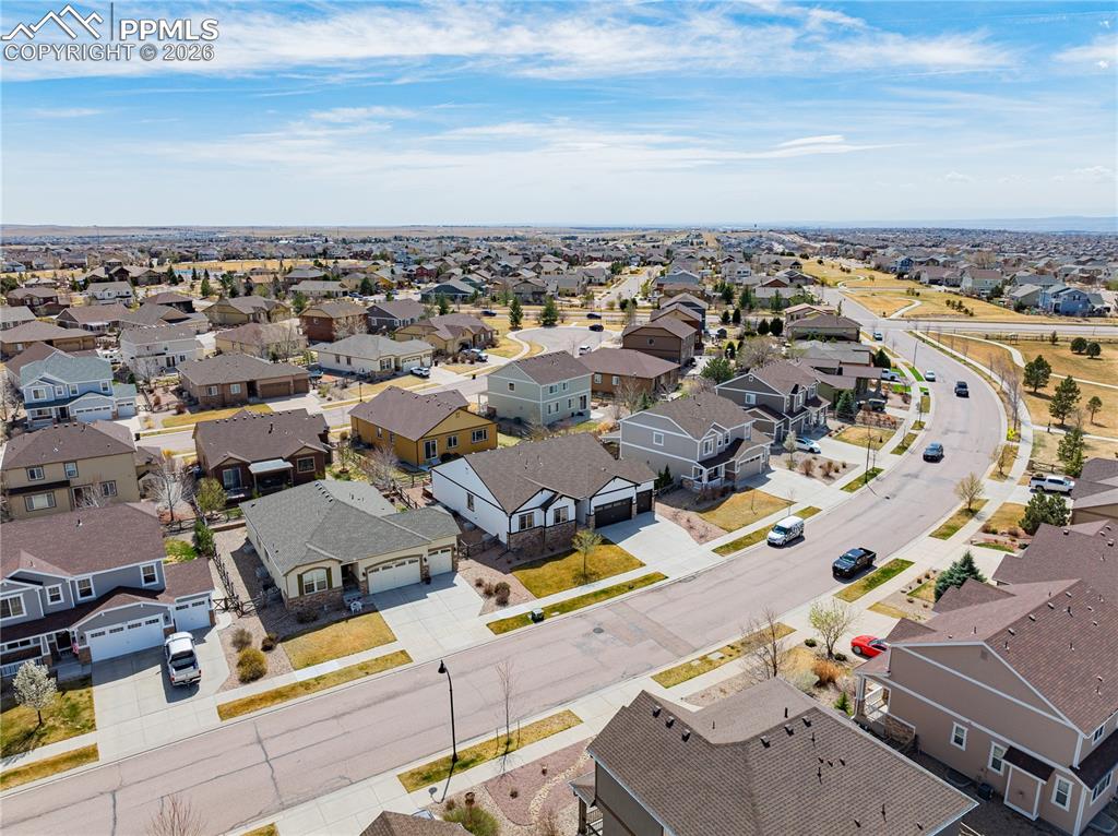 Image 37 of 37: Aerial view of residential area