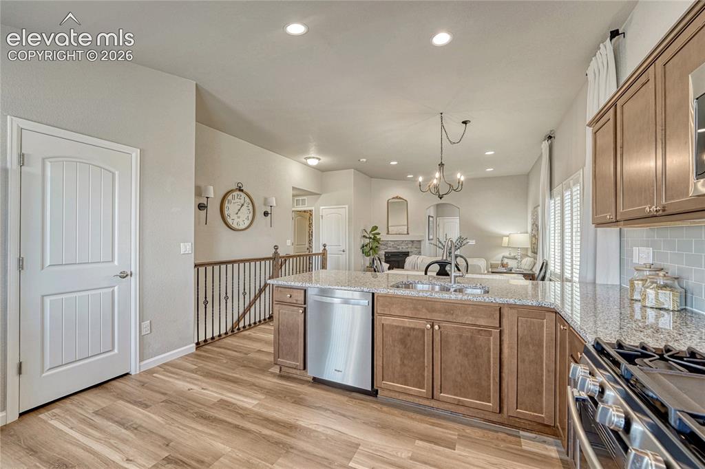 Image 14 of 47: This open kitchen layout provides the perfect connection between cooking, d