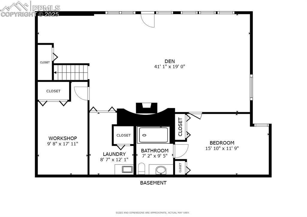 Image 36 of 36: Floor plan - lower level
