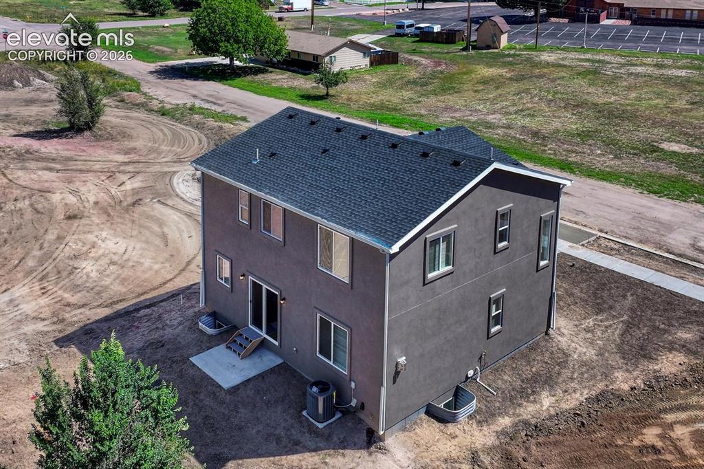 Image 45 of 50: Xeriscape landscaping, rear privacy fence, and auto sprinkler pre-plumbing 