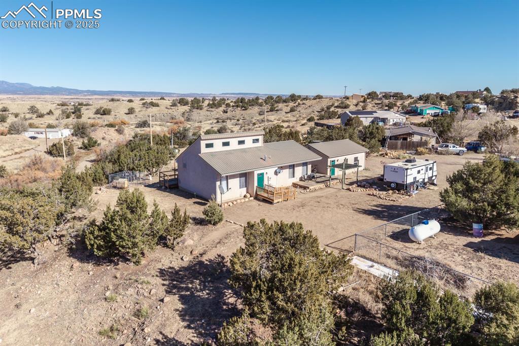 Image 4 of 50: Overview of rural landscape with a desert landscape