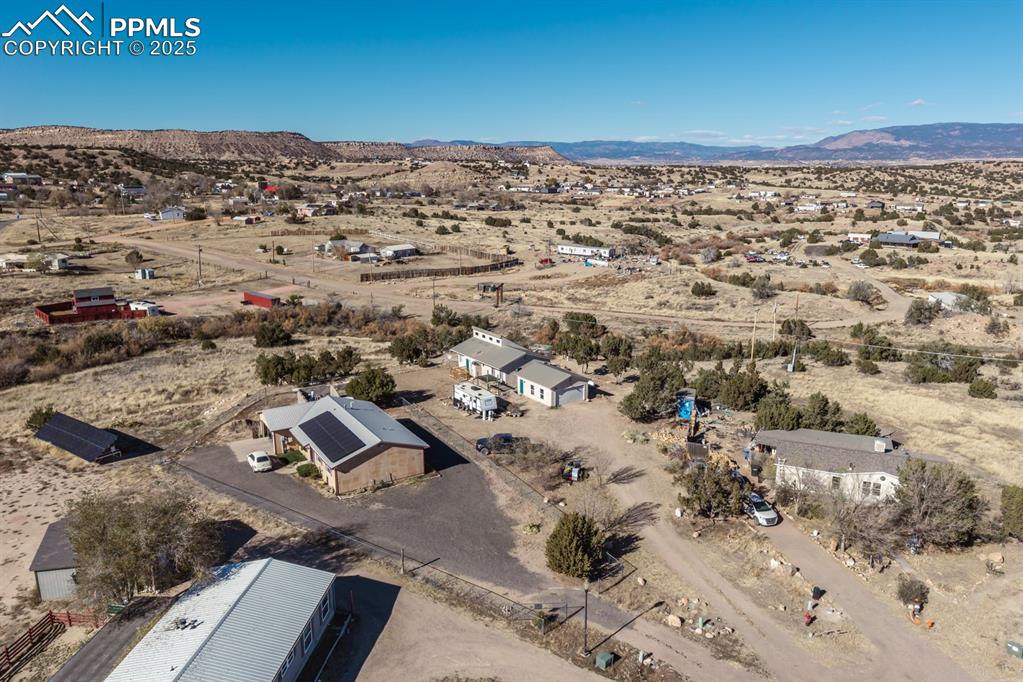 Image 6 of 50: Aerial overview of property