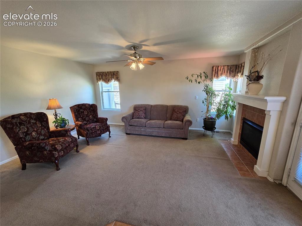 Image 5 of 21: Family Room w/Fireplace