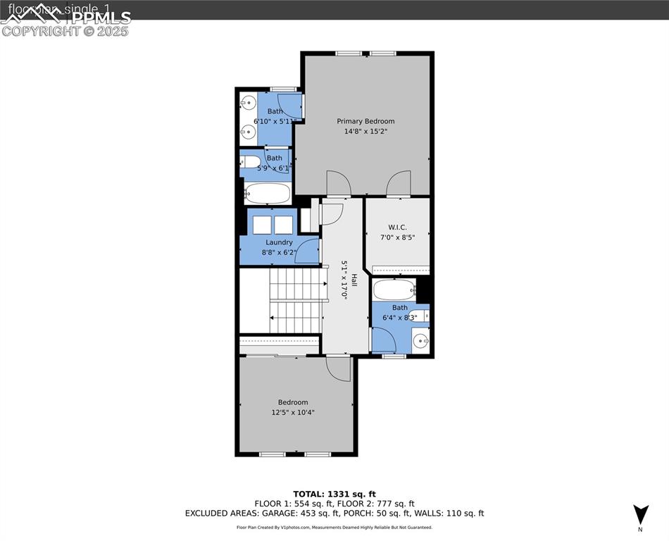Image 30 of 31: View of floor plan / room layout