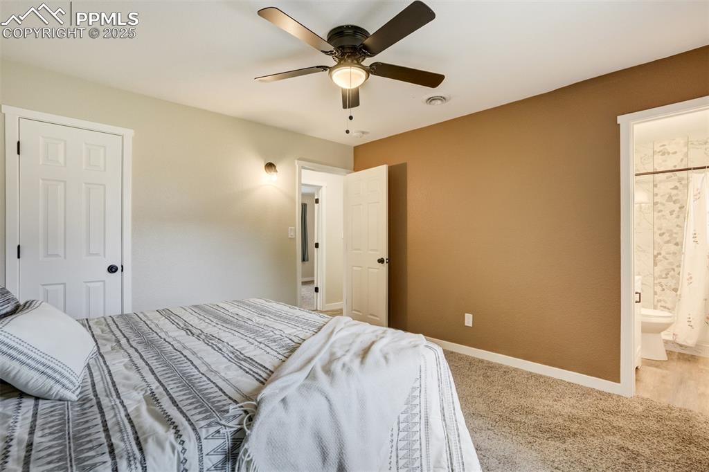 Image 19 of 47: Primary Bedroom with Attached bath