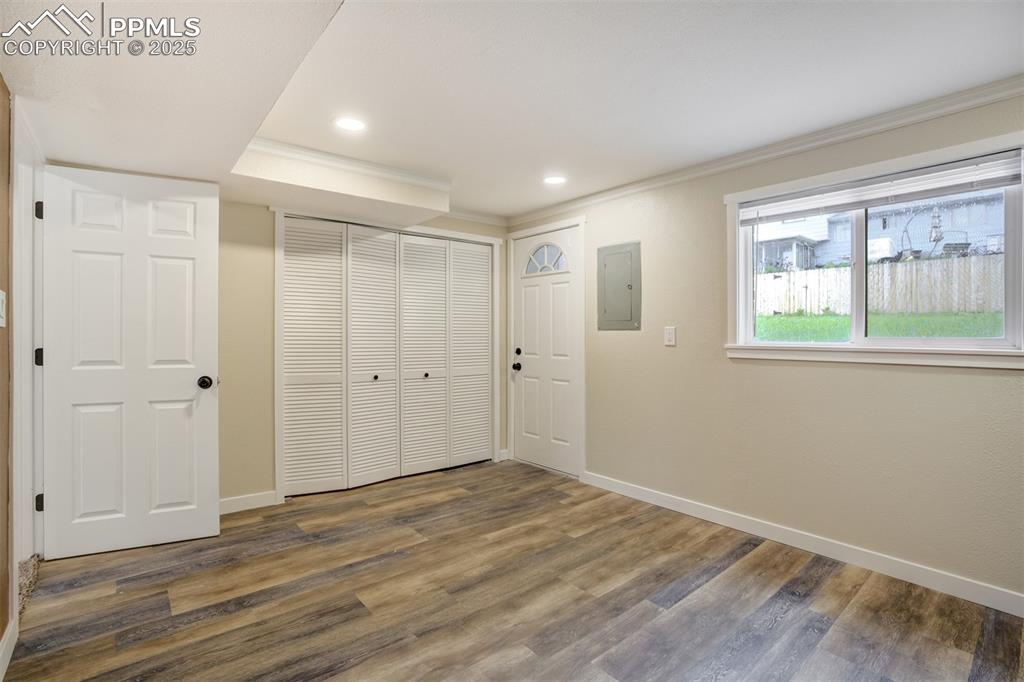Image 31 of 47: Bonus Room, Walkout to backyard