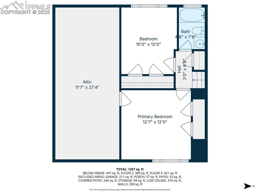 Image 33 of 38: View of floor plan / room layout
