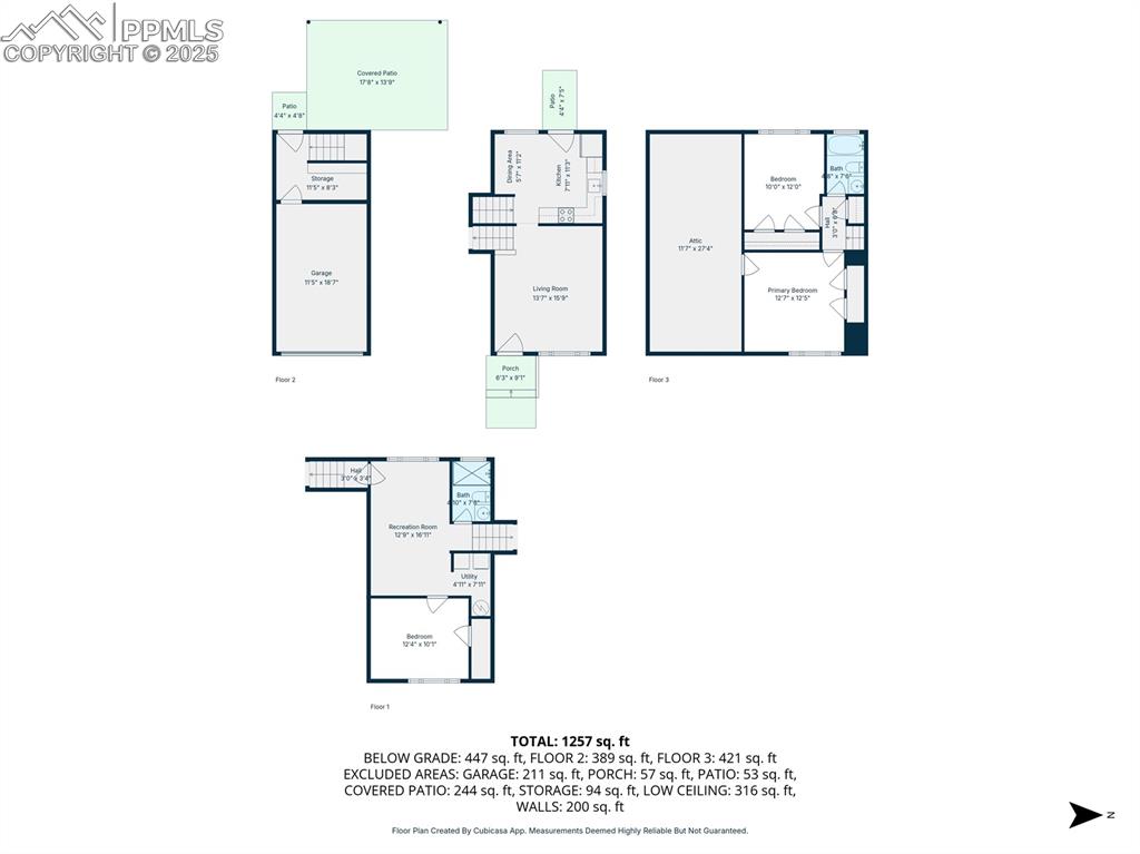 Image 34 of 38: View of floor plan / room layout