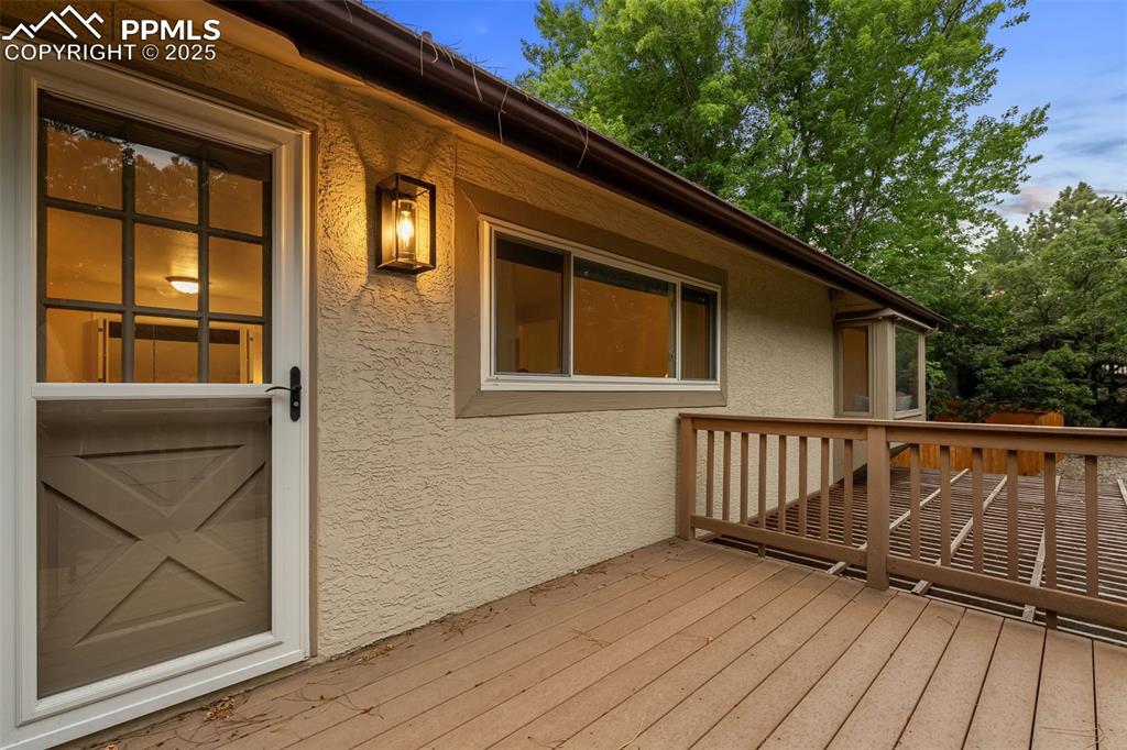 Image 27 of 50: Deck off of Primary Bedroom