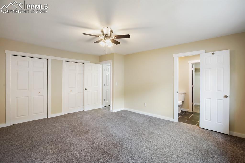 Image 17 of 37: Primary with dual closets and a walk in closet as well