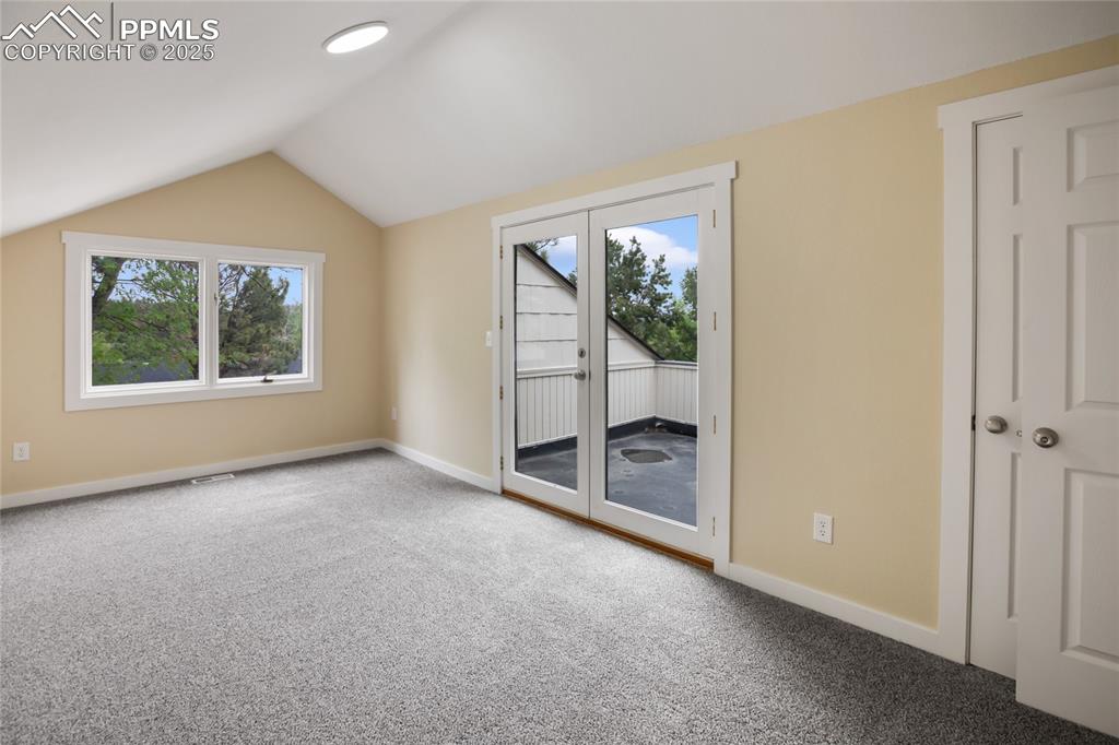 Image 27 of 37: Designate office space on upper level with walk out.