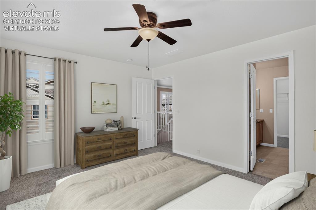 Image 37 of 42: Virtually staged - 2nd bedroom