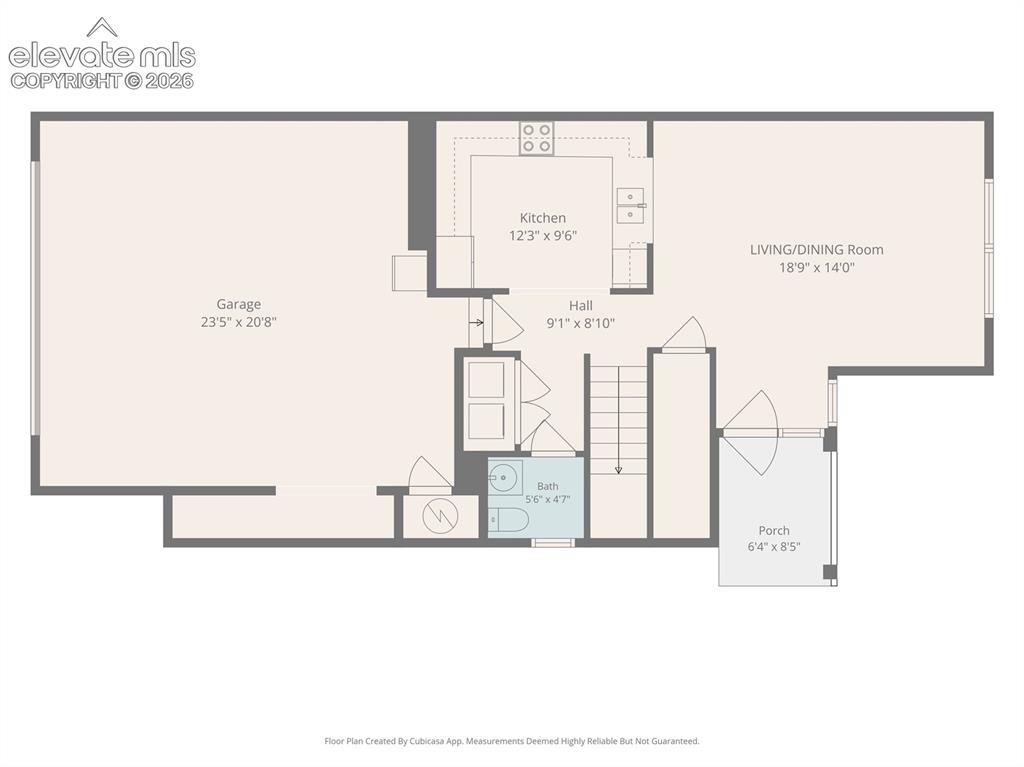 Image 41 of 42: Main Level Floor Plan