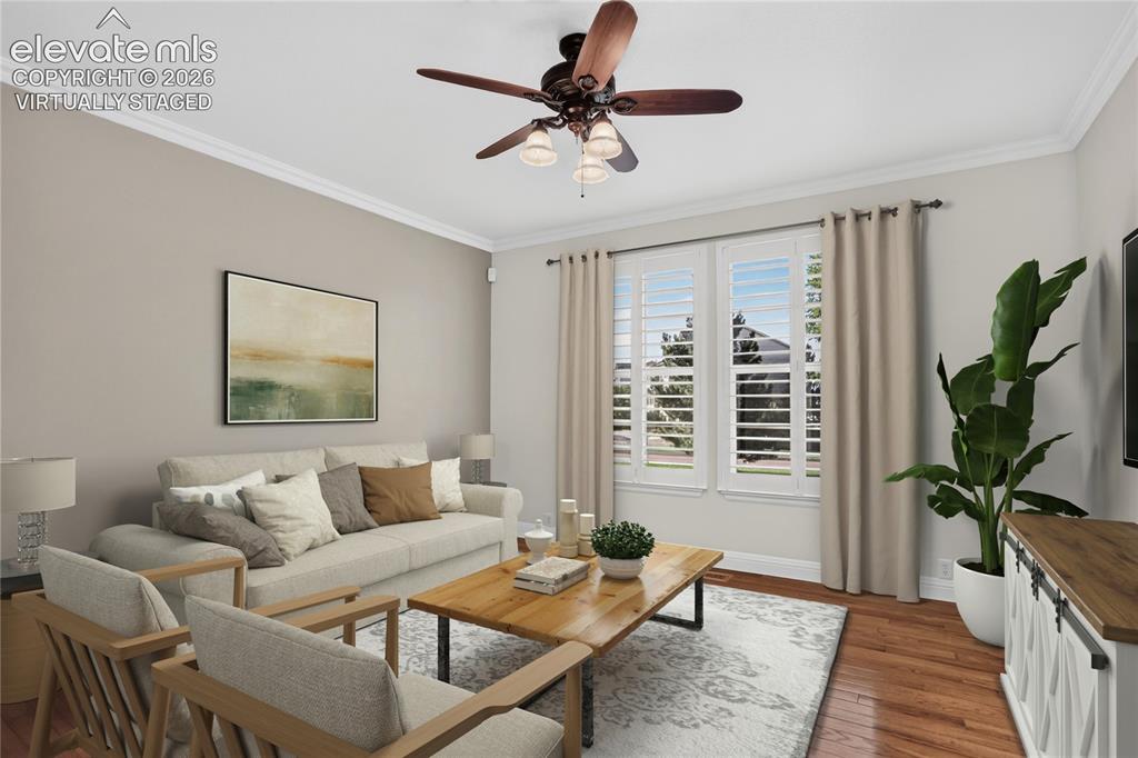 Image 8 of 42: Living Room - Virtually Staged
