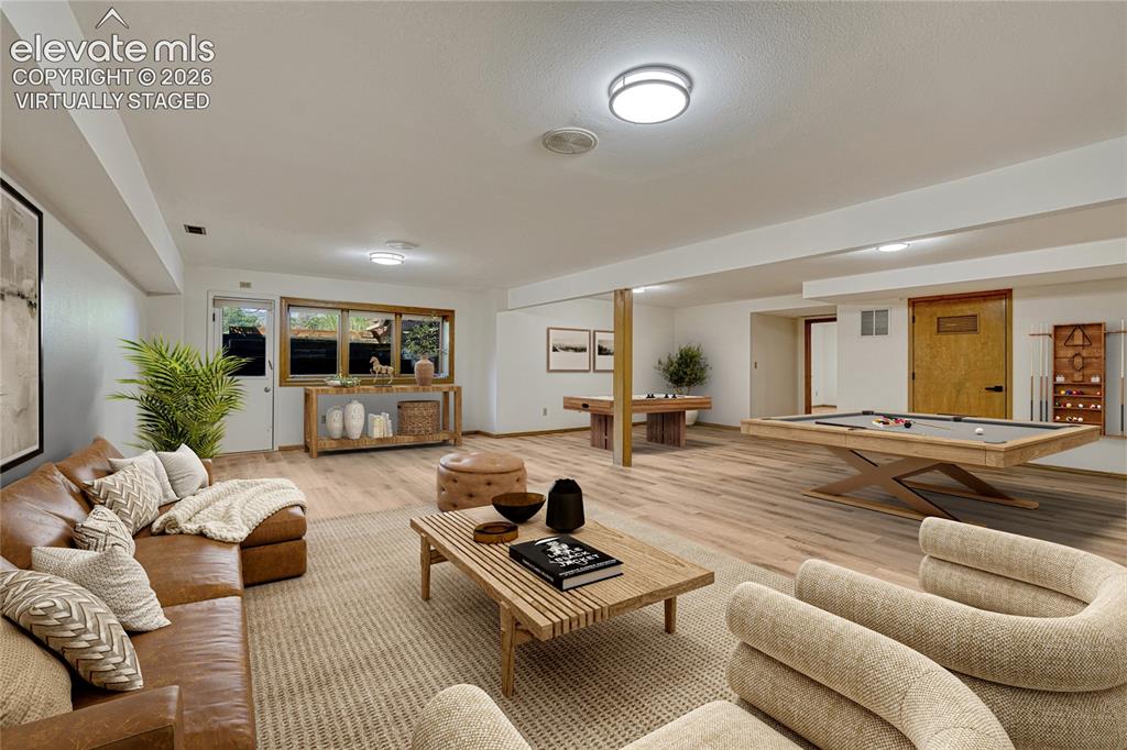 Image 8 of 49: "Virtually Staged", Huge Rooms, New LVT Floors, Walkout Egress