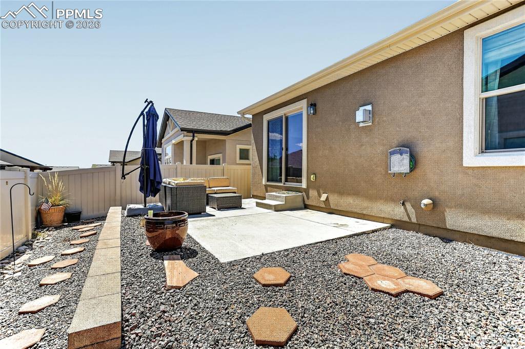 Image 44 of 50: Back patio.