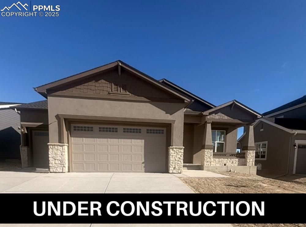 Caption: Front of Structure