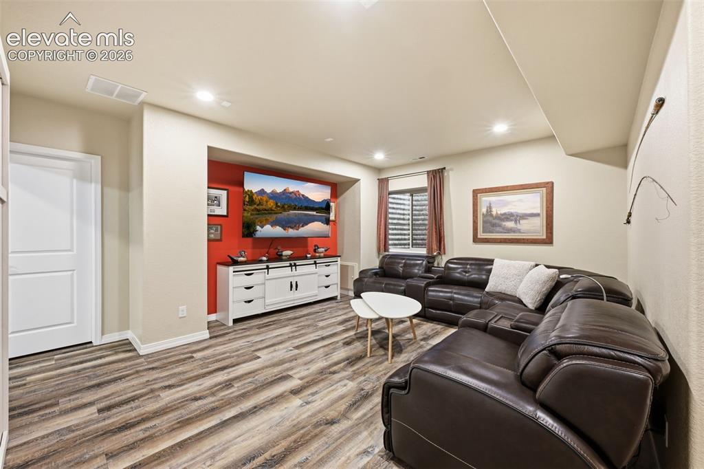 Image 41 of 46: Lower Level Family Room