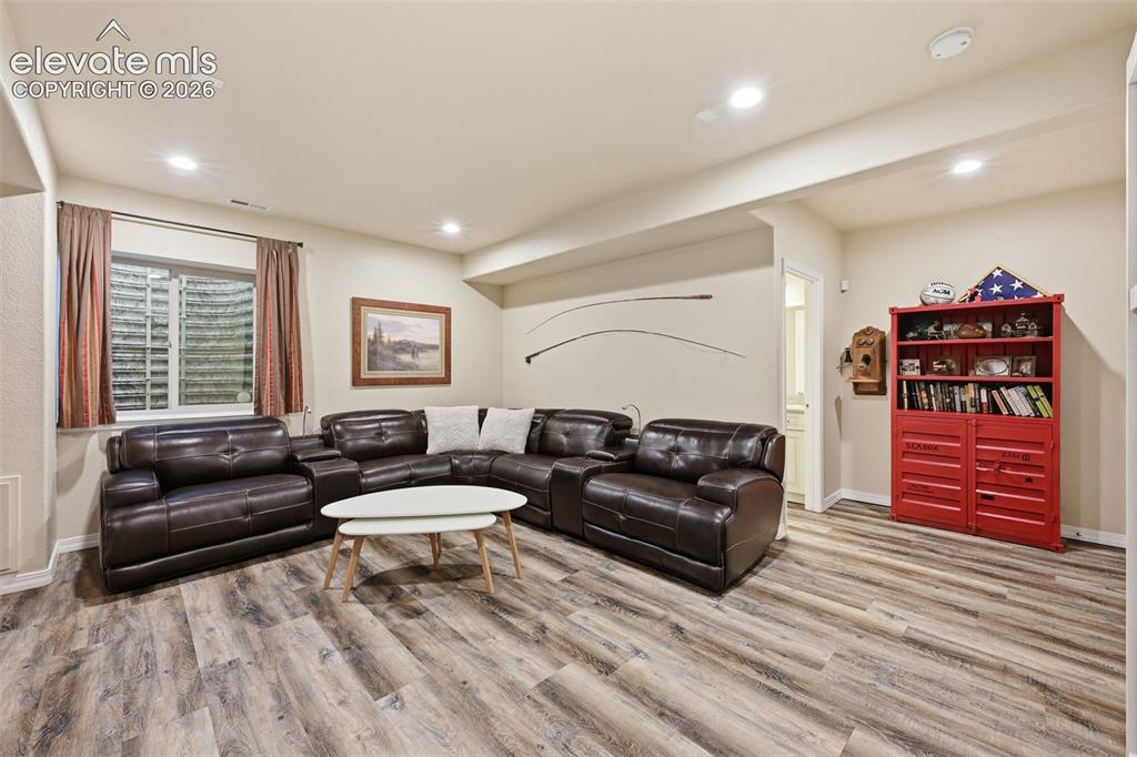 Image 42 of 46: Lower Level Family Room