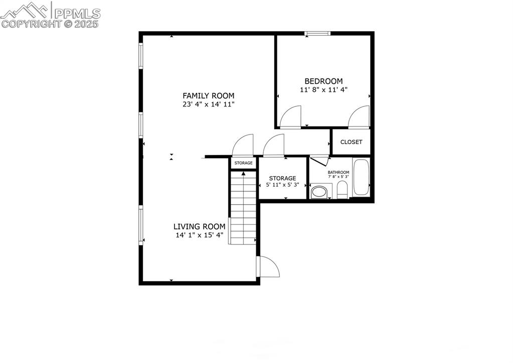 Image 43 of 43: Basement floor plan!