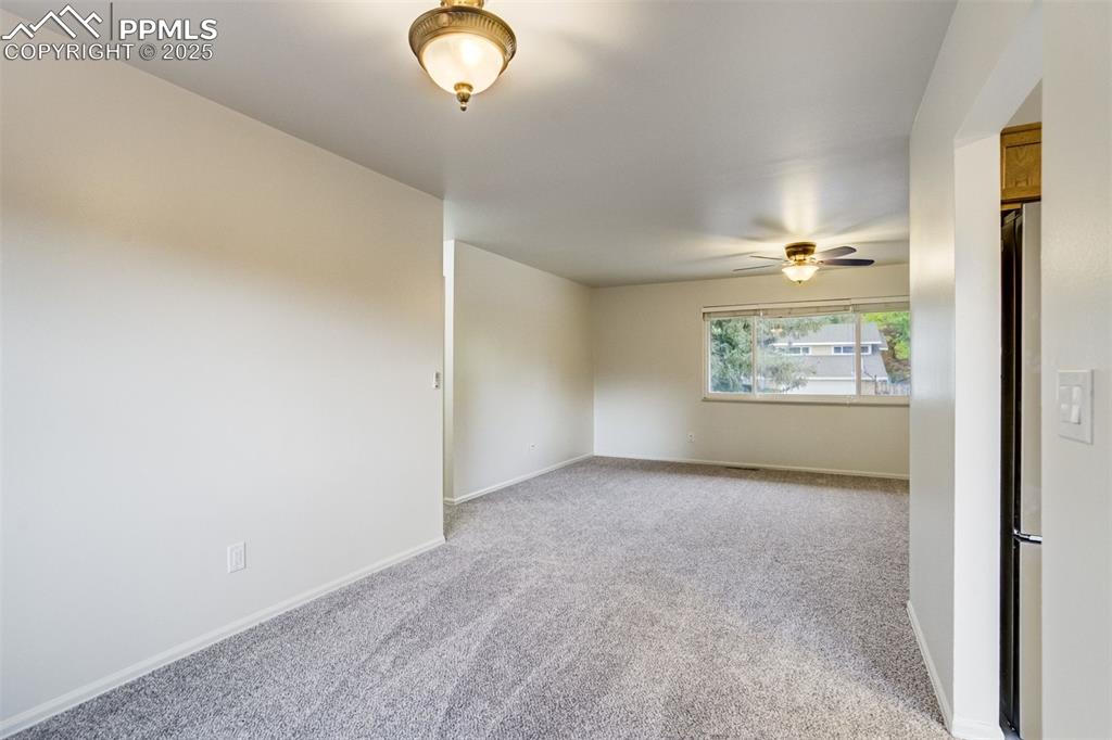 Image 8 of 44: Dining room looking into the living room--nice and open